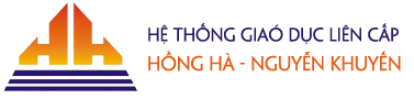 Logo trường Hồng Hà - Nguyễn Khuyến - Trường THCS, THPT dân lập quận Hai Bà Trưng, Hà Nội (Ảnh: website nhà trường)